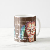 Portrait einer Frau. Personalisiert Kaffeetasse (VorderseiteRechts)