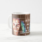 Portrait einer Frau. Personalisiert Kaffeetasse (Vorderseite Links)