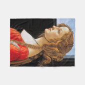Portrait einer Frau, Sandro Botticelli Fleecedecke (Vorderseite (Horizontal))