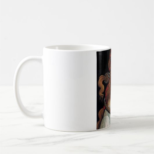 Portrait einer Frau, Sandro Botticelli Kaffeetasse (Links)