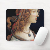 Portrait einer Frau, Sandro Botticelli Mousepad (Mit Mouse)