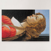 Portrait einer Frau, Sandro Botticelli Puzzle (Horizontal)