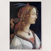 Portrait einer Frau, Sandro Botticelli Puzzle (Vertikal)