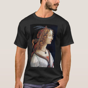 Portrait einer Frau, Sandro Botticelli T-Shirt