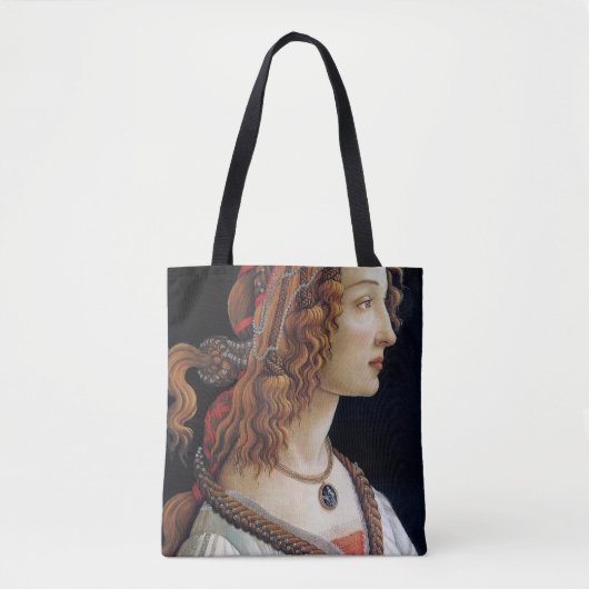 Portrait einer Frau, Sandro Botticelli Tasche (Vorderseite)