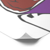 Portrait einer japanischen Frau Poster (Ecke)