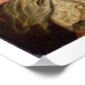 Portrait einer jungen Dame Poster (Ecke)