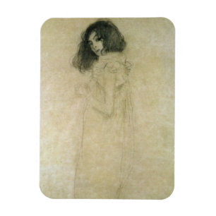 Portrait einer jungen Frau, 1896-97 Magnet