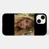 Portrait einer jungen Frau Case-Mate iPhone Hülle (Rückseite (Horizontal))