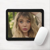 Portrait einer jungen Frau Mousepad (Mit Mouse)