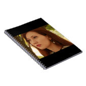 Portrait einer jungen Frau Notizblock (Rechte Seite)