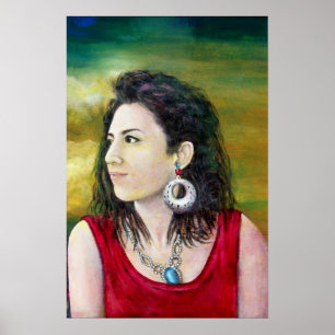 PORTRAIT EINER JUNGEN FRAU POSTER