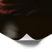 Portrait einer jungen Frau Poster (Ecke)