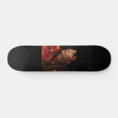 Portrait einer jungen Frau Skateboard (Horizontal)