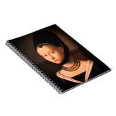 Portrait einer jungen Frau (von Petrus Christus) Notizblock (Rechte Seite)