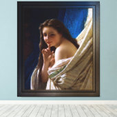 Portrait einer jungen Frau von Pierre Auguste Cot Leinwanddruck (Insitu (Holzboden))
