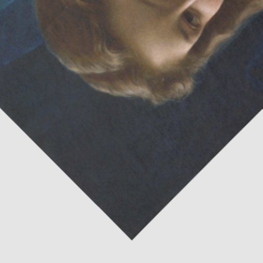 Portrait einer jungen Sensual-Frau Seidenpapier (Detail)