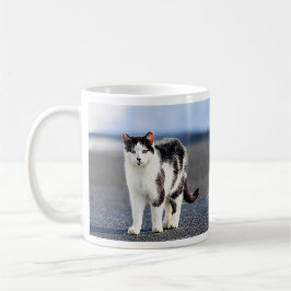 Portrait einer Katze Kaffeetasse