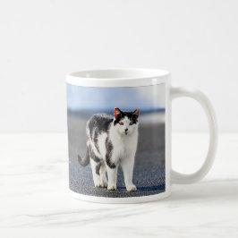 Portrait einer Katze Kaffeetasse