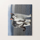 Portrait einer Katze Puzzle (Vertikal)