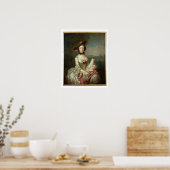 Portrait einer Lady, angeblich Elisabeth, Ehefrau Poster (Küche)