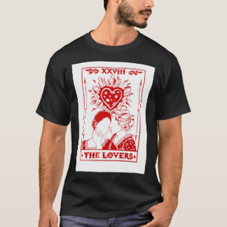 Portrait einer Lady on Fire - Tarot Card Design Cl T-Shirt