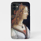 Portrait einer Lady, Sandro Botticelli Case-Mate iPhone Hülle (Rückseite)