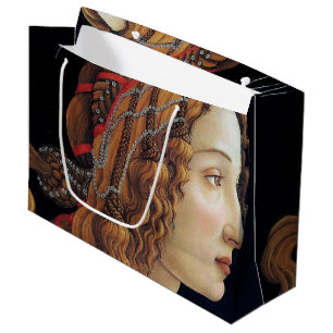 Portrait einer Lady, Sandro Botticelli Grosses Ges Große Geschenktüte