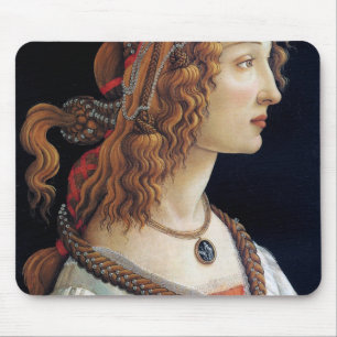 Portrait einer Lady, Sandro Botticelli Mousepad