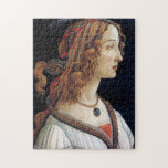 Portrait einer Lady, Sandro Botticelli Puzzle<br><div class="desc">Sandro Botticelli (1445 - 17. Mai 1510) war ein italienischer Maler der frühen Renaissance. Er gehörte zur Florentiner Schule unter der Schirmherrschaft von Lorenzo de' Medici, einer Bewegung, die Giorgio Vasari weniger als hundert Jahre später in seinem Vita von Botticelli als "goldenes Zeitalter" charakterisieren würde. Botticellis posthumen Ruf erlitt bis...</div>