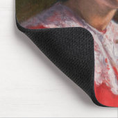 Portrait einer Lady (von Elin Danielson-Gambogi) Mousepad (Ecke)