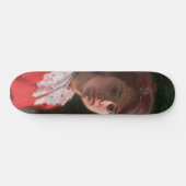 Portrait einer Lady (von Elin Danielson-Gambogi) Skateboard (Horizontal)