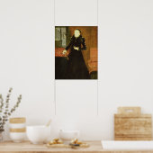 Portrait einer Lady, von Katherine, Duche Poster (Küche)