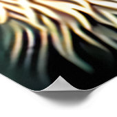 Portrait einer Panda Mutter und eines Kindes | Art Poster (Ecke)