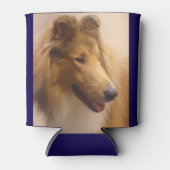 Portrait einer robusten Sable Collie Dosenkühler (Vorderseite)