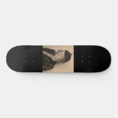 Portrait einer schönen Frau Skateboard (Horizontal)