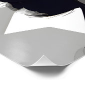 Portrait einer schwarzen Frau Poster (Ecke)