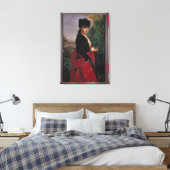 Portrait einer spanischen Frau Leinwanddruck (Insitu (Schlafzimmer))