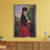 Portrait einer spanischen Frau Leinwanddruck (Insitu (Wohnzimmer))