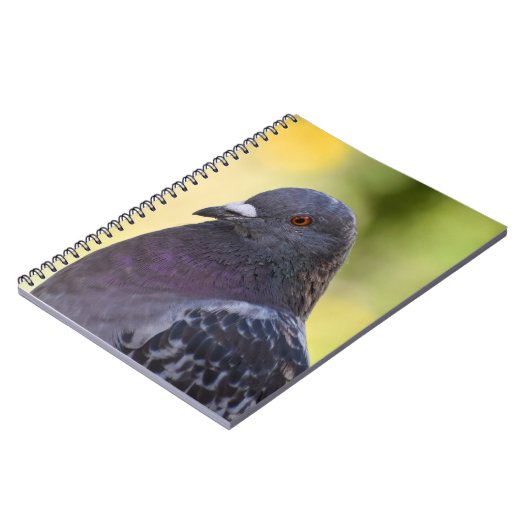 Portrait einer Taube Notizblock (Linke Seite)