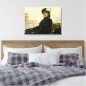 Portrait einer unbekannten Frau, 1883 Leinwanddruck (Insitu (Schlafzimmer))