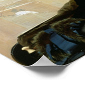 Portrait einer unbekannten Frau, 1883 Poster (Ecke)