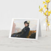 Portrait einer unbekannten Frau, Ivan Kramskoi Karte (Gelbe Blume)