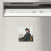 Portrait einer unbekannten Frau, Ivan Kramskoi Magnet (In Situ (Geschirrspüler))