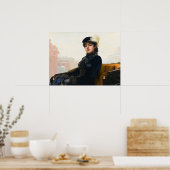 Portrait einer unbekannten Frau von Ivan Kramskoi Poster (Küche)