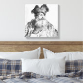 Portrait eines alten Mannes Leinwanddruck (Insitu (Schlafzimmer))
