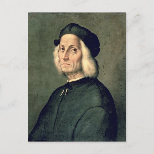 Portrait eines alten Mannes Postkarte (Vorderseite)