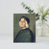 Portrait eines alten Mannes Postkarte (Stehend Vorderseite)