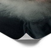 Portrait eines alten Steinkohlebergwerks im 19. Ja Poster (Ecke)