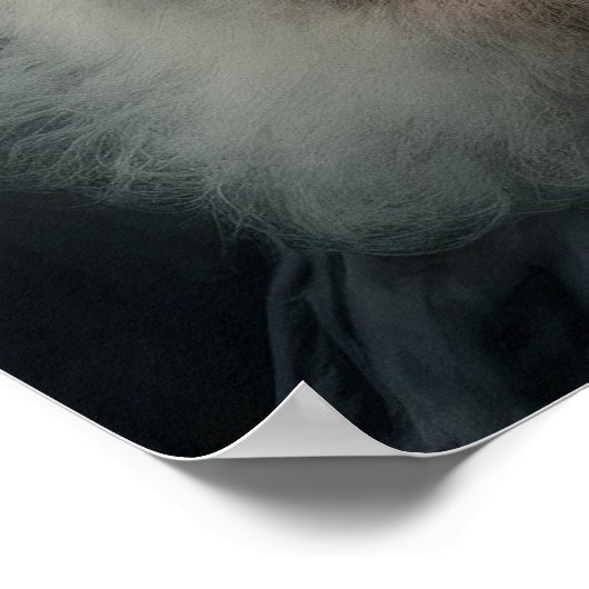 Portrait eines alten Steinkohlebergwerks im 19. Ja Poster (Ecke)